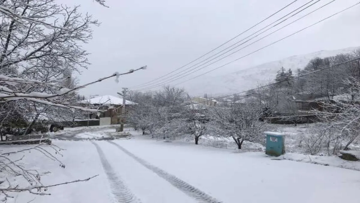 Bozdağ'da kar sevinci - 1147