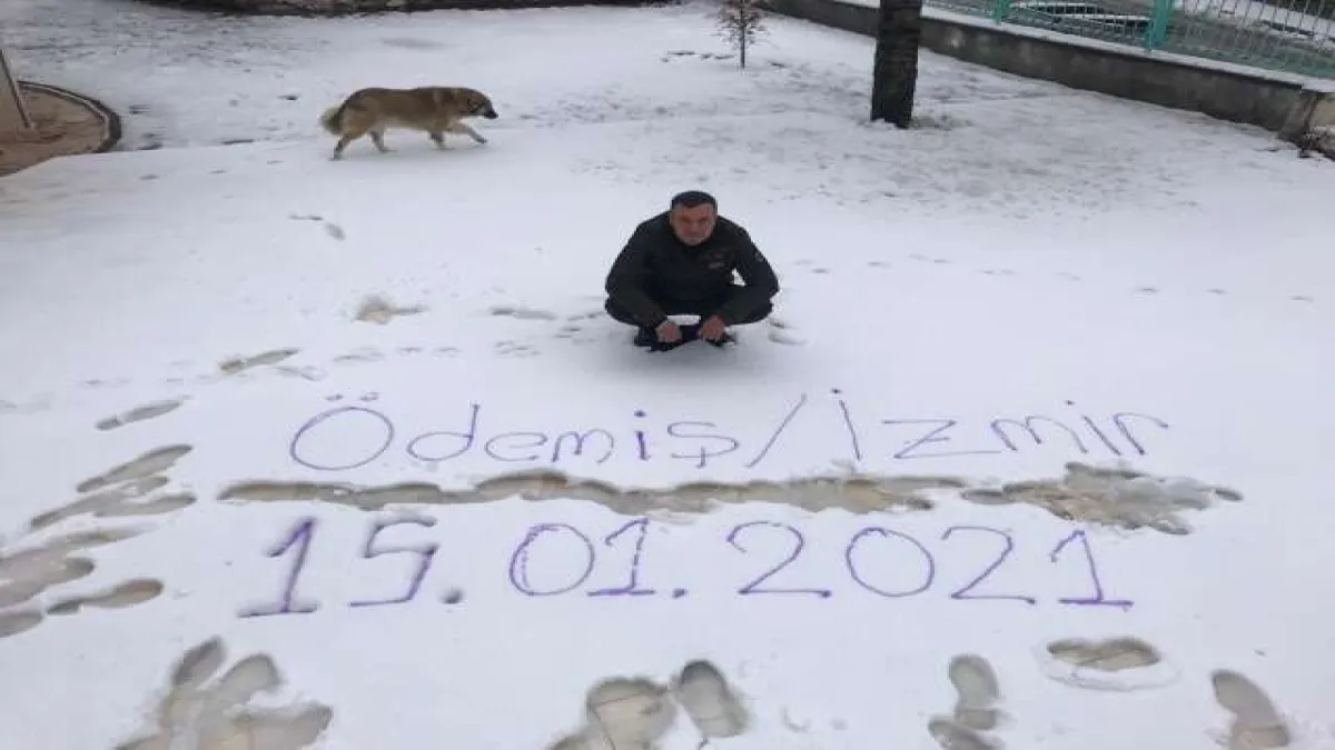 Bozdağ'da kar sevinci - 1145