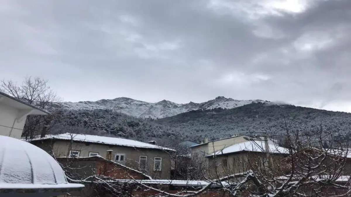 Bozdağ'da kar sevinci - 1149