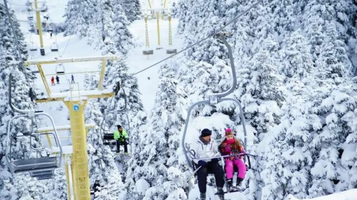 Uludağ’da kar kalınlığı 68 santimetreye ulaştı - 1207