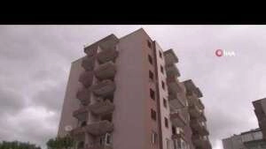 İzmir’in yıkılacak binaları havadan görüntülendi