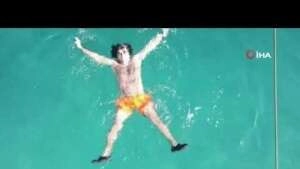 Türkiye'de kar Muğla'da yaz havasında deniz keyfi