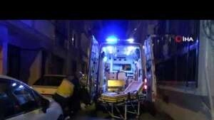 Tartışma sonrası 5. kattan atlayan kadını 4. kattaki komşuları tuttu