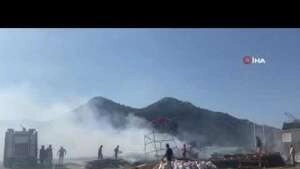 2 milyon liralık tekne kül oldu