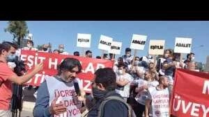 İzmir Metro A.Ş’de grev ilanı:  “Tablolarla değil, bordrolarla konuşuyoruz!”