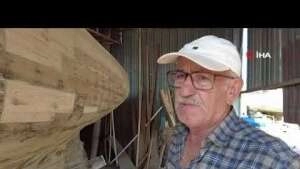 61 yıldır tekne tamir ediyor