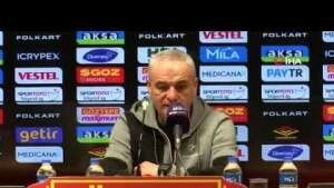 Rıza Çalımbay: "Yediğimiz goller bize yakışmadı"