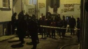 İzmir'de tarihi binada yangın paniği
