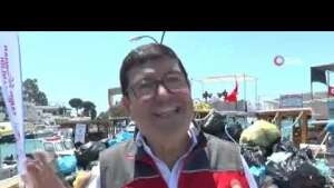 Kıyılardan ve denizden binlerce ton çöp çıktı