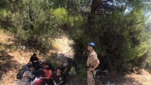 İzmir'de 143 göçmen İHA ile tespit edildi