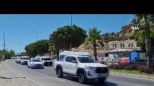 Bodrum'da dönüş yolunda 10 kilometrelik araç kuyruğu oluştu