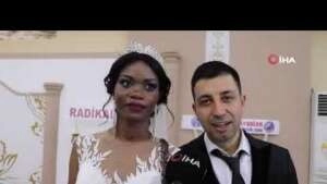 Vasiyetle yapılan ilk düğünün ardından Afrika'dan üç gelin geldi