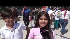 Minik okçular ata sporunu yaşatıyor