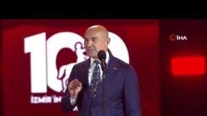 İzmir’in kurtuluşunun 100. yılında görkemli kutlama