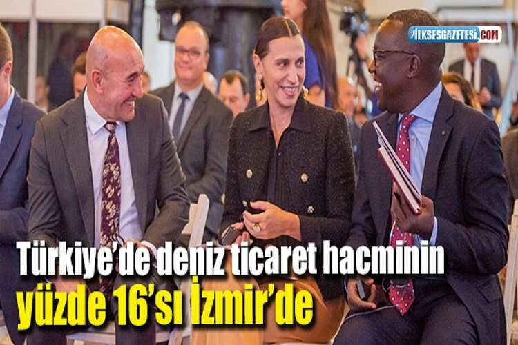 Türkiye’de deniz ticaret hacminin yüzde 16’sı İzmir’de haberinin görseli