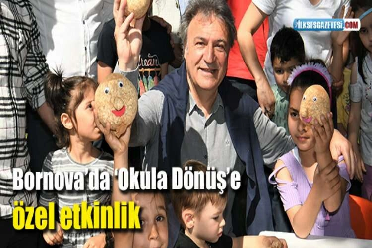 Bornova’da ‘Okula Dönüş’e özel etkinlik haberinin görseli