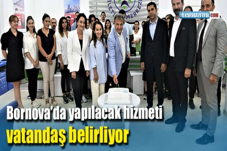 Bornova’da yapılacak hizmeti vatandaş belirliyor haberinin görseli