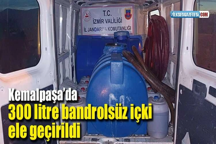 İzmir'de 2 bin 300 litre bandrolsüz içki ele geçirildi haberinin görseli