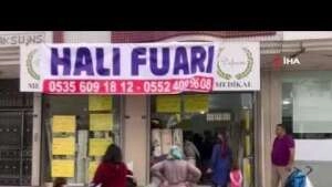 İndirimli halı izdihama neden oldu