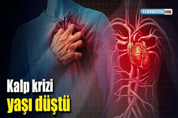 Kalp krizi yaşı düştü haberinin görseli