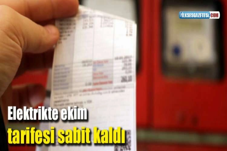 Elektrikte ekim tarifesi sabit kaldı haberinin görseli
