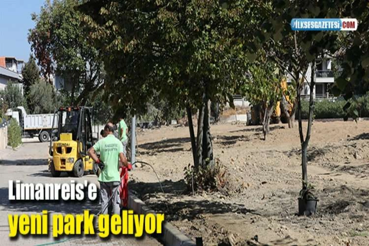 Limanreis'e yeni park geliyor haberinin görseli