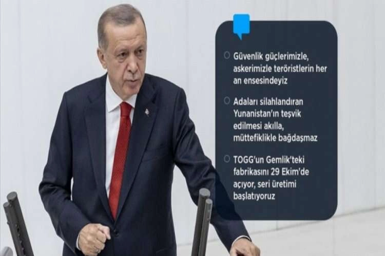 Cumhurbaşkanı Erdoğan: Yeni dönem Meclisimiz Türkiye'yi hakkı olan yeni anayasayla buluşturacak haberinin görseli