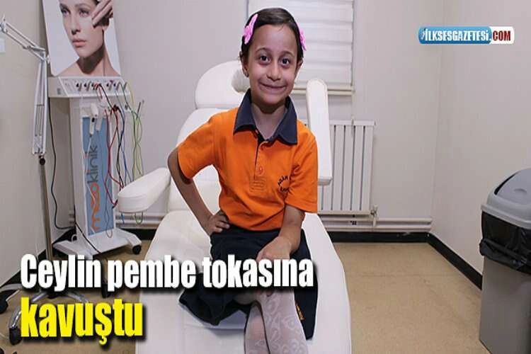 Ceylin pembe tokasına kavuştu haberinin görseli