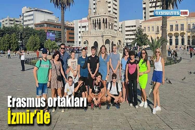 Erasmus ortakları İzmir’de haberinin görseli