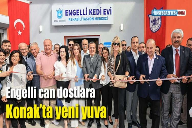 Engelli can dostlara Konak’ta yeni yuva haberinin görseli