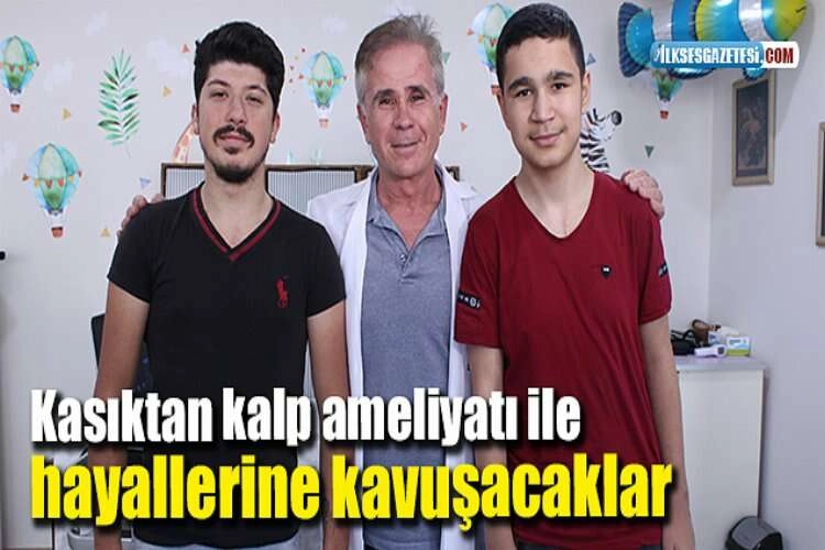 Kasıktan kalp ameliyatı ile hayallerine kavuşacaklar haberinin görseli