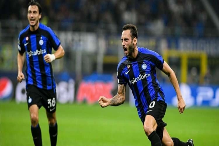Şampiyonlar Liginde Inter Barcelona'yı devirdi haberinin görseli