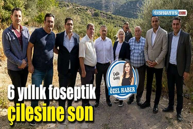 6 yıllık foseptik çilesine son haberinin görseli