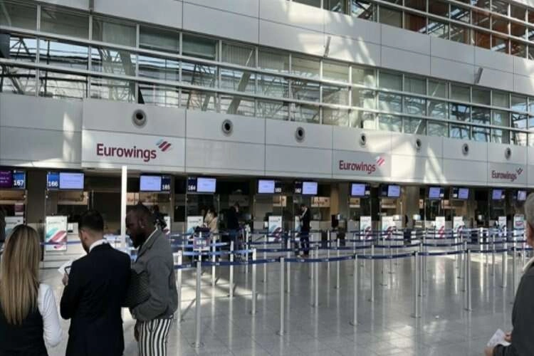 Lufthansa’nın iştiraki Eurowings, pilotların grevi nedeniyle yüzlerce uçuşu iptal etti haberinin görseli