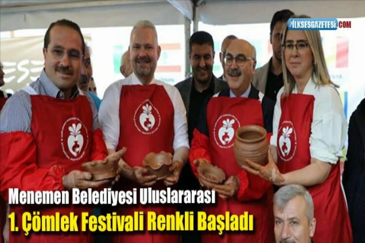 Menemen Belediyesi Uluslararası 1. Çömlek Festivali Renkli Başladı haberinin görseli