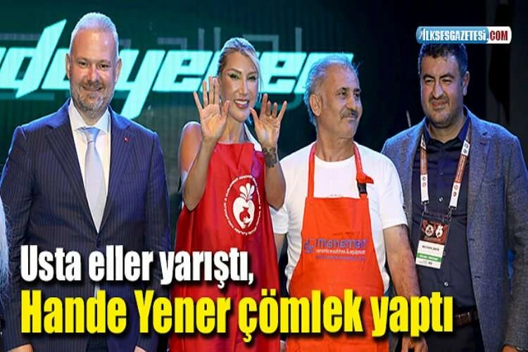 Usta eller yarıştı, Hande Yener çömlek yaptı haberinin görseli