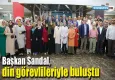 Başkan Sandal, din görevlileriyle buluştu