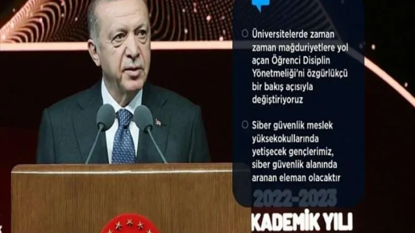 Cumhurbaşkanı Erdoğan: 35 yaş üzeri kadınlarımız için ön lisans ve lisans programlarında ek kontenjan tanımlayacağız haberinin görseli