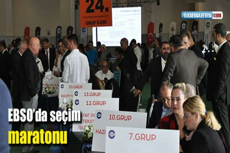 EBSO’da seçim maratonu haberinin görseli