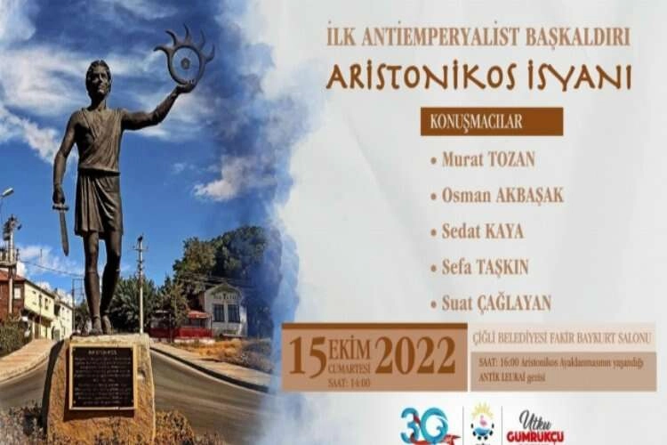 Aristonikos İsyanı Çiğli’de konuşulacak haberinin görseli