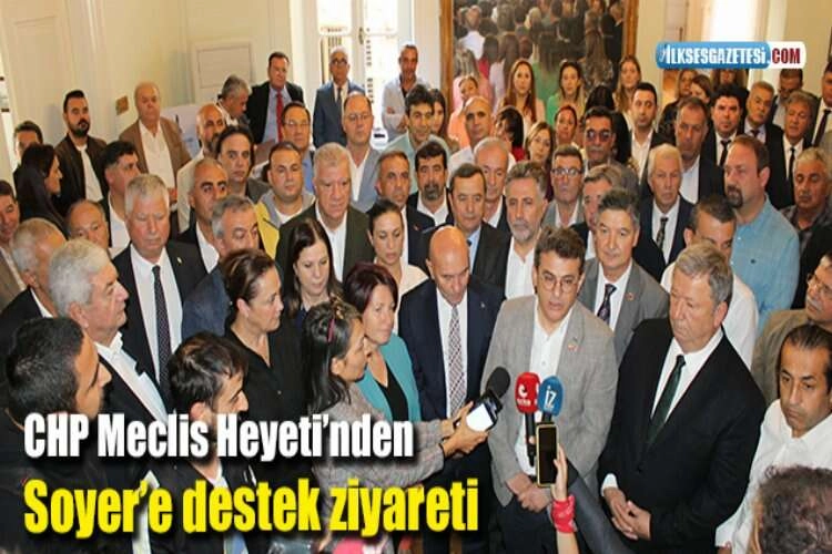 CHP Meclis Heyeti’nden Soyer’e destek ziyareti haberinin görseli