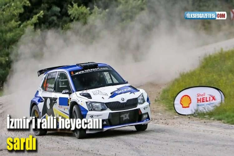 İzmir’i ralli heyacanı sardı haberinin görseli