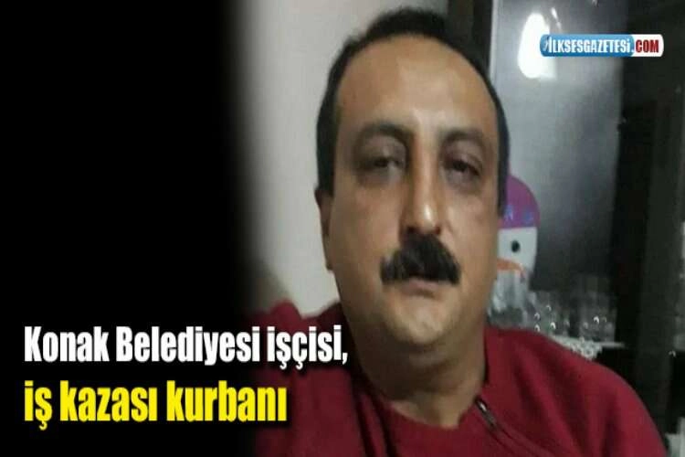 Konak Belediyesi işçisi, iş kazası kurbanı haberinin görseli