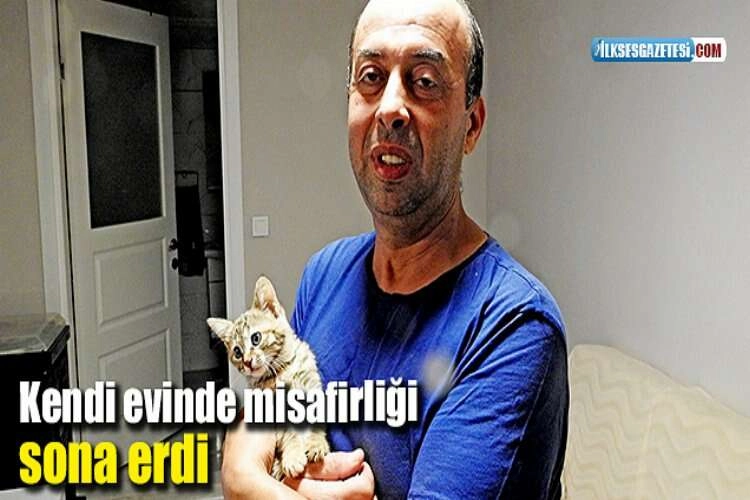 Kiracılarının yatılı misafiri olmuştu, aylar sonra evine kavuştu