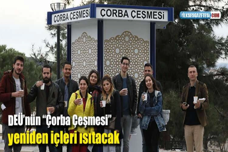 DEÜ’nün “Çorba Çeşmesi” yeniden içleri ısıtacak haberinin görseli