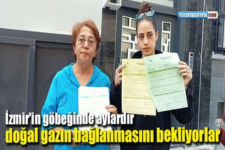 İzmir'in göbeğinde aylardır doğal gazın bağlanmasını bekliyorlar haberinin görseli
