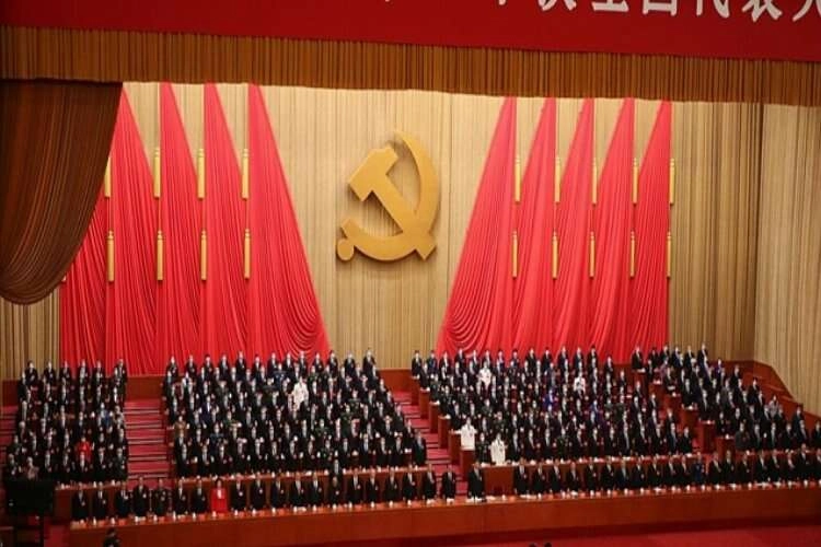 Çin'in eski lideri Hu Cintao, Çin Komünist Partisinin Ulusal Kongresi'nde salondan çıkarıldı haberinin görseli
