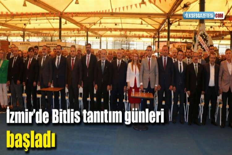 İzmir’de Bitlis tanıtım günleri başladı haberinin görseli