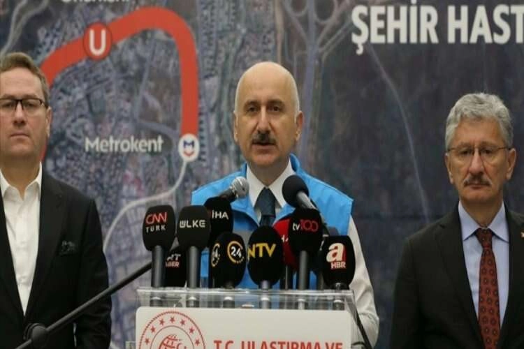 Bakan Karaismailoğlu: Başakşehir-Kayaşehir metromuzun son aşamasına geldik haberinin görseli
