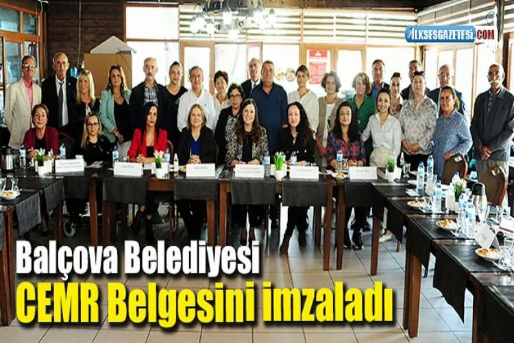 Balçova Belediyesi CEMR Belgesini imzaladı haberinin görseli